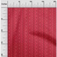 thumbnail image 2 of oneOone Viscose Jersey Red Fabric Christmas Sewing Fabric By The Yard Printed Diy Clothing Sewing Supplies 60 Inch Wide, 2 of 5