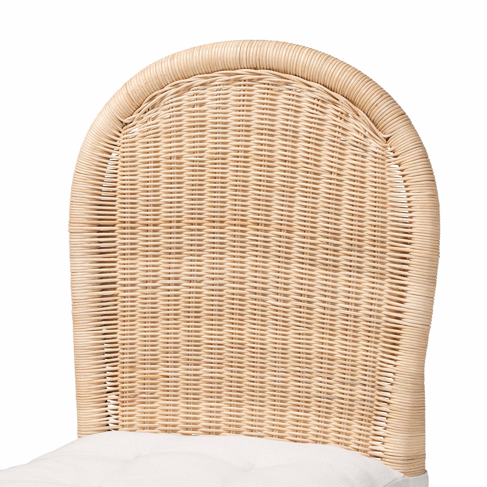 bali & pari Bilu Boho Dining Chair, Natural