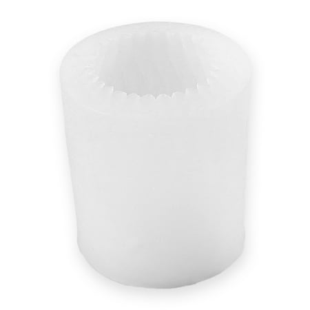 

FANCY DIY Candle Molds Fan-shaped Flexible Smooth Surface Easy Demoulding Reusable Hand-crafted Mould Form for Candles Chocolate Cake 50-2479