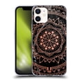 thumbnail image 1 of Head Case Designs Marbles And Mandala Rose Gold Soft Gel Case Compatible with Apple iPhone 12 Mini, 1 of 7