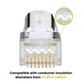 thumbnail image 3 of Enchufes modulares de paso RJ45 TRUE CABLE Cat6/6A x20, 3 of 7