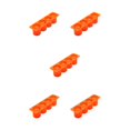 thumbnail image 1 of Moyic Herramientas para cubitos de hielo de 4 agujeros, bandeja para moldes, herramienta múltiple de silicona fácil, fabricante práctico, Type2 NO2, 1 of 6