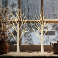 thumbnail image 6 of NOWSTO Birch Tree with Lights, 2 Pack 2FT Tree Indoor, 24 Pcs LED Warm White Lights, Christmas Home Wedding Decor Tabletop Tree Decoration, 6 of 6