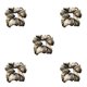 thumbnail image 1 of Qarigey Titular de cola de caballo Patrón escocés Anillos para el cabello Adornos para el cabello Sombreros femeninos para el trabajo doméstico nueve 5piezas Qarigey CBP251158, 1 of 6