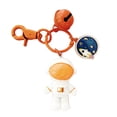 thumbnail image 1 of EeaseMX Adorable llavero de astronauta con forma de campana, adorno colgante para bolso de coche (naranja), 1 of 8