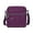 Purple, variant on Waterproof Nylon Crossboby Bags for Women Casual Zipper Shoulder Purse Messenger Bag Handbag (Navy Blue)
