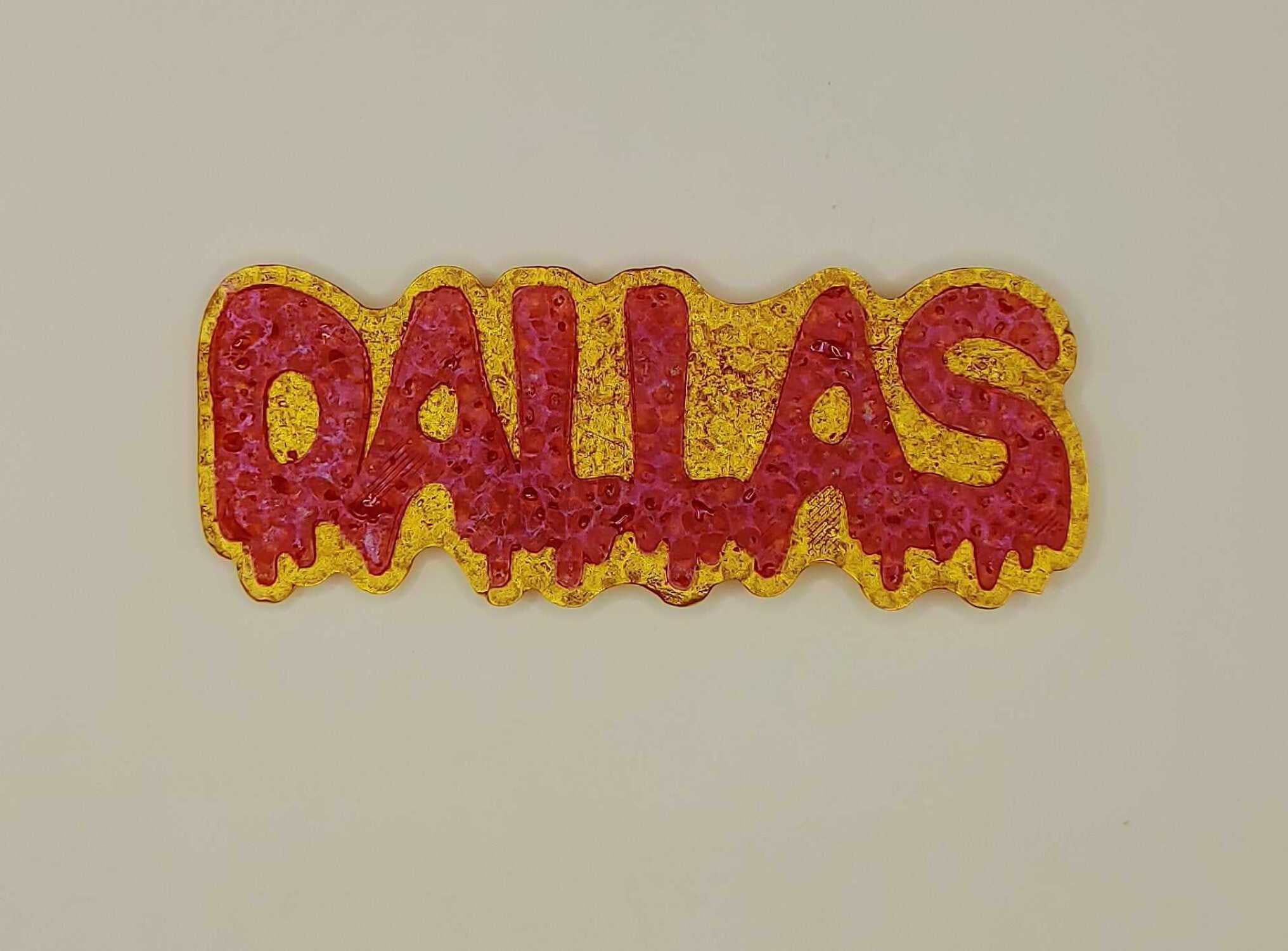 Melting Dallas Silicone Freshie Mold