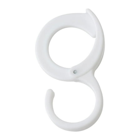 

Megawheels S Hooks With Buckle | PP S Hooks for | Hooks for Plants Pots And Pans Bags Heavy Duty Kitchen Hooks Hanger