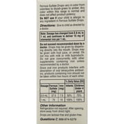 Ferrous Sulphate Iron Supplement Drops for Infants 1.66 oz (Pack of 2)
