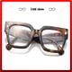 thumbnail image 4 of Gafas De Moda Extragrandes Con Filtro De Luz Azul Para Mujer Y Hombre. Gafas De Ordenador Con Montura Cuadrada Grande Y Moderna., 4 of 7