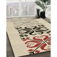 thumbnail image 3 of Ahgly Company Machine Washable Indoor Rectangle Transitional Wheat Beige Area Rugs, 2' x 4', 3 of 7