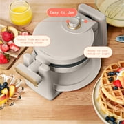 Beautiful Rotating Belgian Waffle Maker, Porcini Taupe by Drew Barrymore