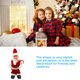 thumbnail image 3 of Yuarrent Navidad baile eléctrico Santa Claus Navidad Año Nuevo música decoración divertida Hotel tienda Bar regalos de cumpleaños para niños Kits de decoración para fiestas Yuarrent HA069029-00B, 3 of 6