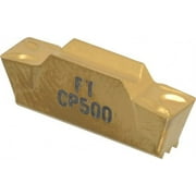 Seco LCMF, 0.157" Cutting Width, FT, CP500 Grade, Double End Multi-Directional Turning Insert TiAlN, TiN Coated