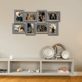 thumbnail image 3 of 8-Opening 4x6 Gray Collage Picture Frame Showcase Memories Multi Decor Home Family Friend, 3 of 7