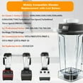 thumbnail image 3 of Blender Pitcher 64 Oz Replacement Container Cup Compatible with Vitamix 5200, 6000, 6300, 5300, 6500, 7500, 750, VM0102, VM0103, Classic C-Series/G-Series/Propel/Professional Series, 3 of 5
