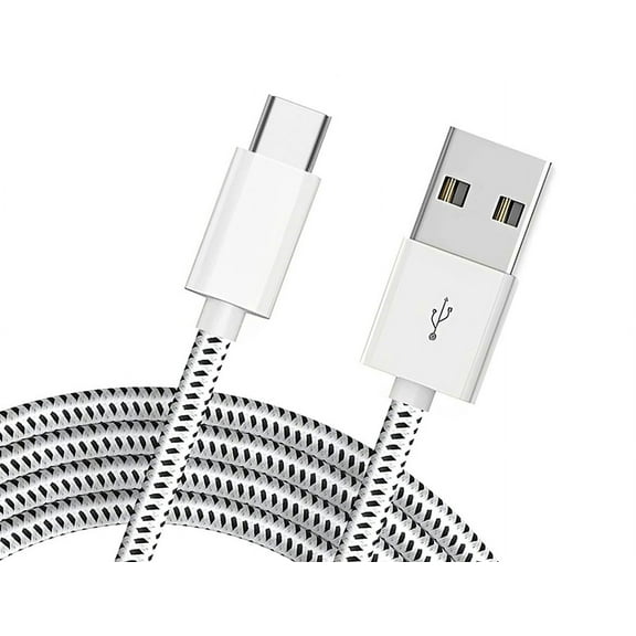 10ft USB-A to USB-C Cable for Samsung Galaxy S24/Ultra/Plus Phones - Type-C Charger Cord Power Wire USB-C Long Braided for Galaxy S24/Ultra/Plus