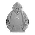 thumbnail image 2 of Y2k Hoodies Gothic Hoodies Unisex With Pockets Streetwear And Casual Style Featuring Prints On The Back And Both Sleeves, 2 of 4