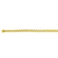 thumbnail image 5 of JewelStop 10K Yellow Gold 3.2mm Miami Cuban Chain with Polished Finish and Box Clasp - 20in, 5 of 7