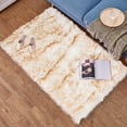 thumbnail image 2 of Dainzusyful Rugs For Living Room Rug Wool Imitation Sheepskin Rugs Non Slip Bedroom Shaggy Carpet Mats Home Decor,Clearance Items, 2 of 2