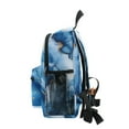 thumbnail image 4 of ALAZA Blue Golden Marble School Backpack Small Bookbag Mini Bags, 4 of 6