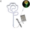 thumbnail image 2 of Joernso Neon Light Colorful Rose Flower LED Wall Hanging Neon Sign Home Decoration Christmas Gift for Room, 2 of 8