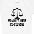 thumbnail image 4 of Inktastic Mommy Little Co Counsel Lawyer Boys or Girls Baby Bodysuit, 4 of 5