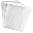 thumbnail image 1 of 50 bolsas de celofán transparentes de 9.0 x 12.0 in, autoselladas, bolsas de polietileno resellables, bolsa OPP de 2,8 mils para embalaje de ropa, camisetas, regalos decorativos para fiestas, 1 of 1