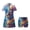Art Lion Space, variant on Wild Leopard Print Womens V Neck Dress Tennis Dress Zip Up Golf Athletic Dresses with Built in Shorts for Women Y2K Workout Active Outfit Slim Fit Summer Sundress