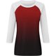 thumbnail image 5 of Camisas de Manga Corta para las Mujeres, 3/4 Manga Color Sólido Gradiente Impreso Cuello Redondo Casual Top Hecho de Tejido Súper Suave, Blusas de Manga Corta para las Mujeres, 5 of 5