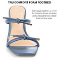 thumbnail image 4 of Journee Collection Womens Jessa Tru Comfort Foam Open Square Toe Block Heel Sandals, 4 of 6