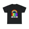 thumbnail image 3 of Proud LGBTQ Love is Love Lesbian Gay Bisexual Transgender Plus Size Tops for Women, 3 of 8