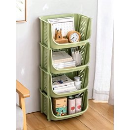 YBM HOME Bacs De Rangement Plastique – Organisateurs Pour Garde-manger, Salle De Bain, Jouets (lot De Tailles Et Couleurs)