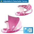thumbnail image 2 of Flotador para piscina COOLCOOLDEE con toldo y portavasos para adultos, 2 of 7