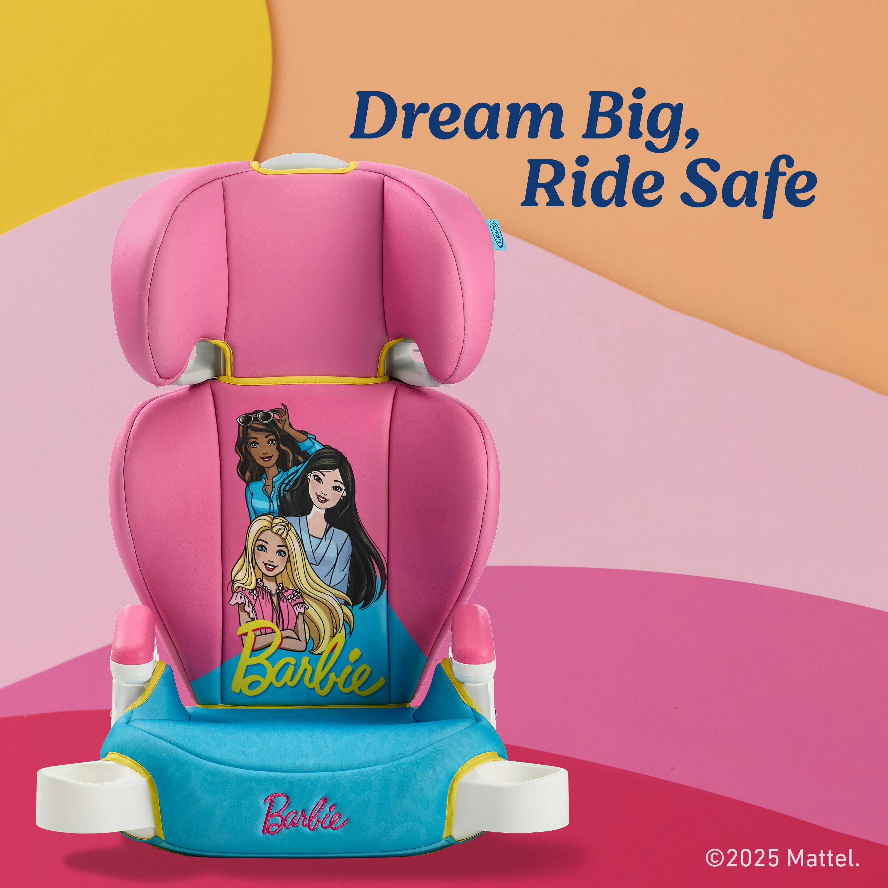 Graco Turbobooster 2.0 Highback Booster Seat, Barbie, 1 Count