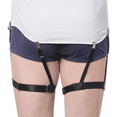 thumbnail image 7 of Buyless Fashion Shirt Stay Adjustable Elastic Shirt Holder - Sock Garter With Strong Clips, 7 of 7