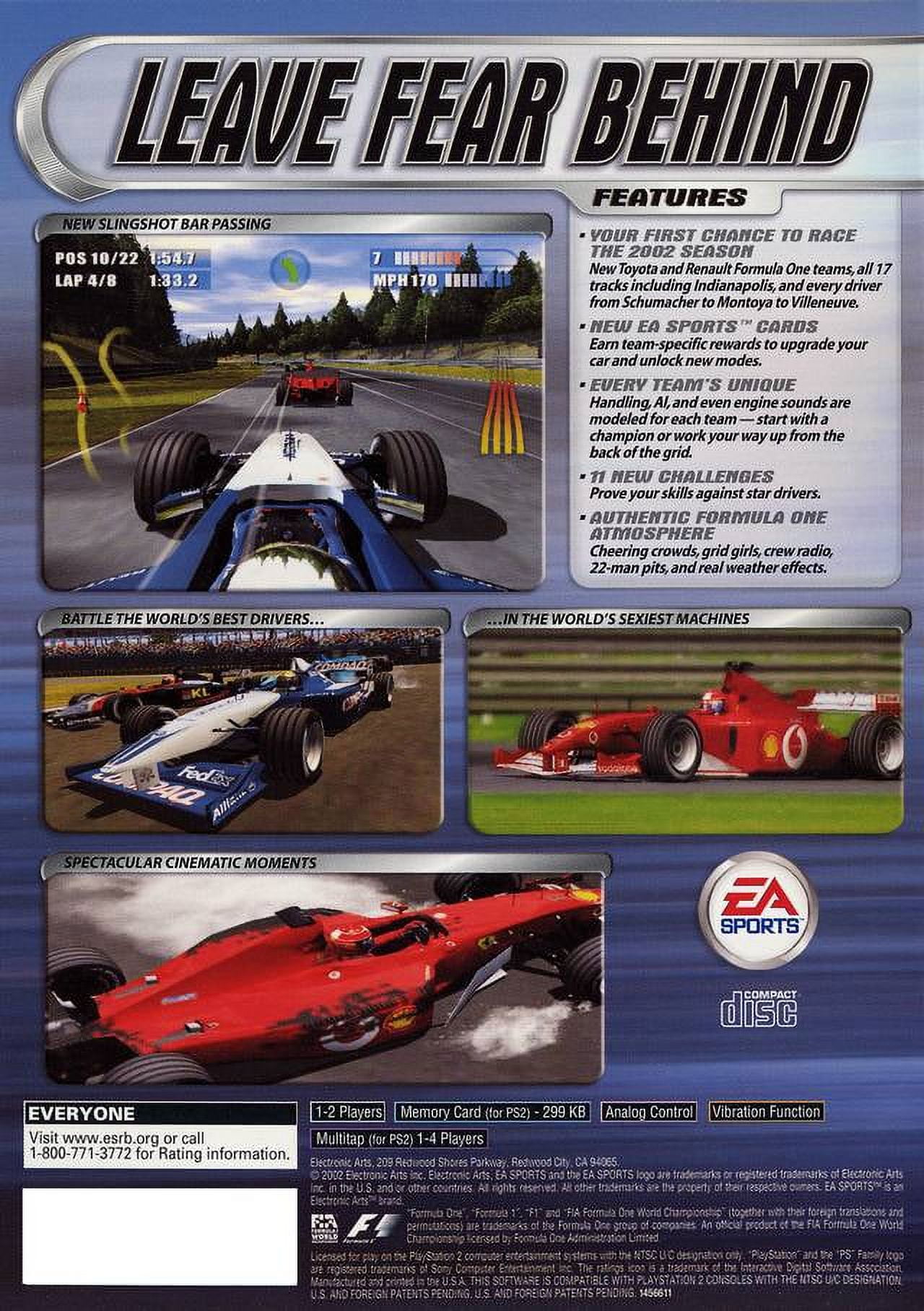 F1 2002 (Sony PlayStation 2, 2002) for sale online | eBay