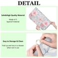 thumbnail image 4 of Microfibre Drying Mat for Kitchen Pink White Penony Flower Blossom Dish Drying Drainer Mat Absorbent Pioneer Drying Mat Washing Up for Glass, Plate & Cup 16inch X 18inch, 4 of 6