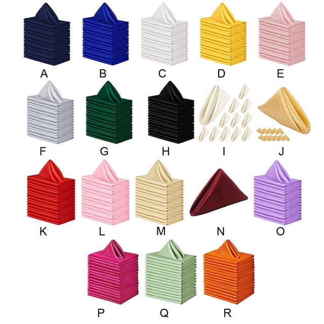 maskred 20piece Polyester Table Napkins For Luxurious Dining Experience Soft And Comfortable Cloth Napkins gold