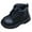 Black, variant on Krdevn Girls Boots - British Cotton Short Boots Girls Snow Boots Water Proof Lightweight and Durable Children Leather Boots -Toddler Boots,Cowgirl Boots,Color:Black,Size:6