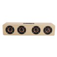 thumbnail image 2 of Rewera 12W W8 Altavoz de madera con sonido Bluetooth Tyrant TV compatible con tarjeta enchufable/FM/recepción de mensajes de voz (Log Wood Grain (versión en inglés)), 2 of 8