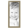 thumbnail image 2 of ArtToFrames 15" x 37" Silver Picture Frame, 15x37 inch Silver MDF Poster Frame (WOM-4445), 2 of 7