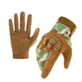 thumbnail image 4 of Guantes tácticos ZS002 para hombre, protectores antideslizantes para exteriores, resistentes al desgaste, medio dedo, guantes militares especiales para fanáticos, guantes de batalla para montar, 4 of 5