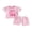 Pink, variant on Baby Girl First Birthday Outfit In My One Year Old Era Top 1st Birthday Shirt Casual Shorts Set