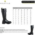 thumbnail image 6 of Volatile Boot Camp Women’s Knee High Combat Boots - Lace Up Boots for Women with Zipper - Cushioned Insole and Mid Calf Buckle, 6 of 6