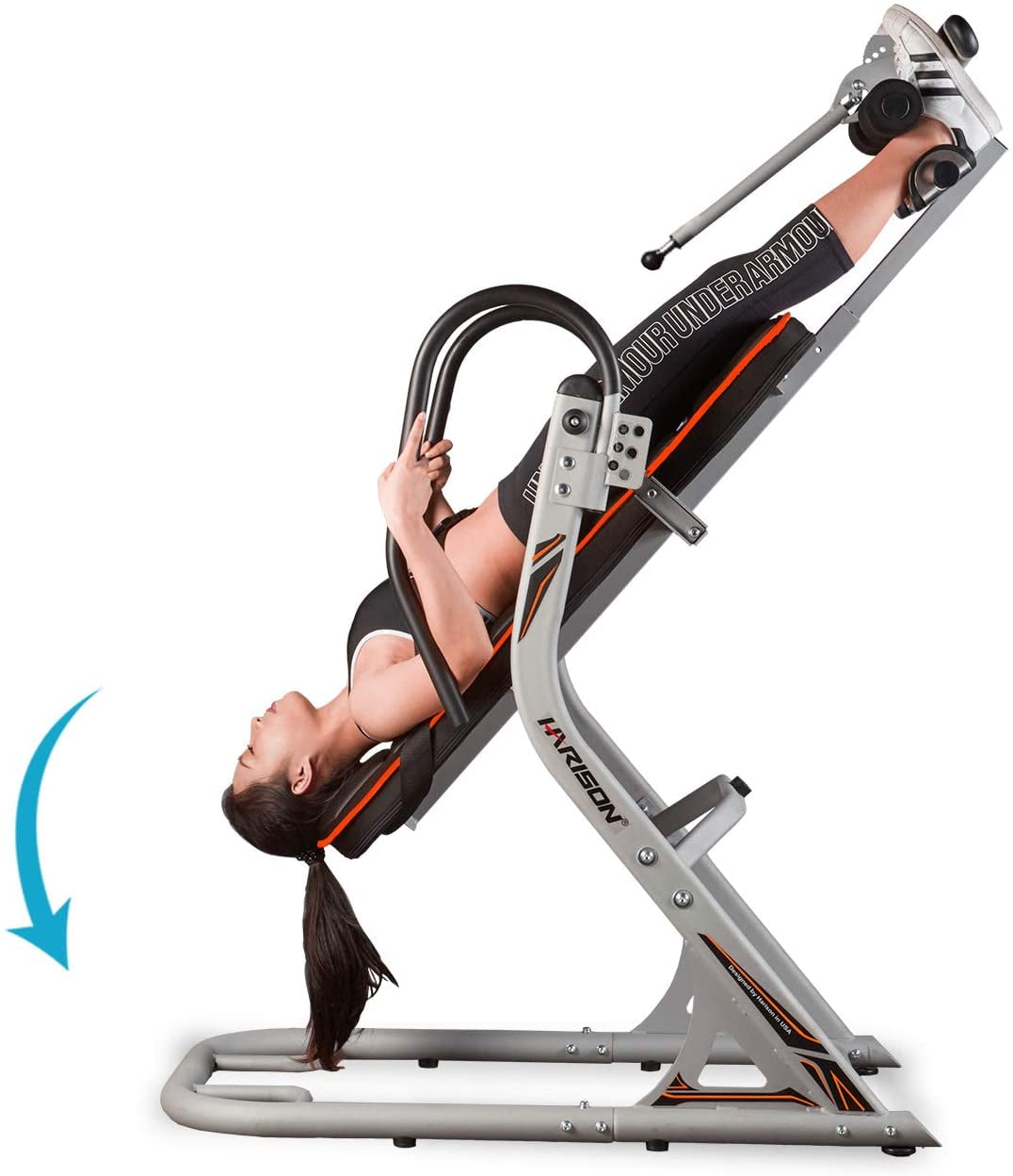 HARISON Inversion Table for Back Pain Relief with 3D Memory Foam, Back Stretcher Machine for
