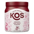 thumbnail image 2 of KOS Organic Beet Root Powder, Natural Nitric Oxide Booster, 12.7oz, 90 Servings, 2 of 6