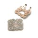 thumbnail image 1 of Clip de zapato cuadrado Clips decorativos de diamantes de imitación Hebilla de encanto de boda para mujer, 1 of 5