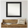 thumbnail image 6 of Amanti Art Custom Framed Wall and Bathroom Mirror (31.75 x 31.75 in.), Grand Black Frame, 6 of 7