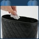 thumbnail image 5 of Bote de basura para automóvil Unique Bargains, colgante, para asientos delanteros y traseros, de cuero sintético, 1 pieza, negro, 5 of 6